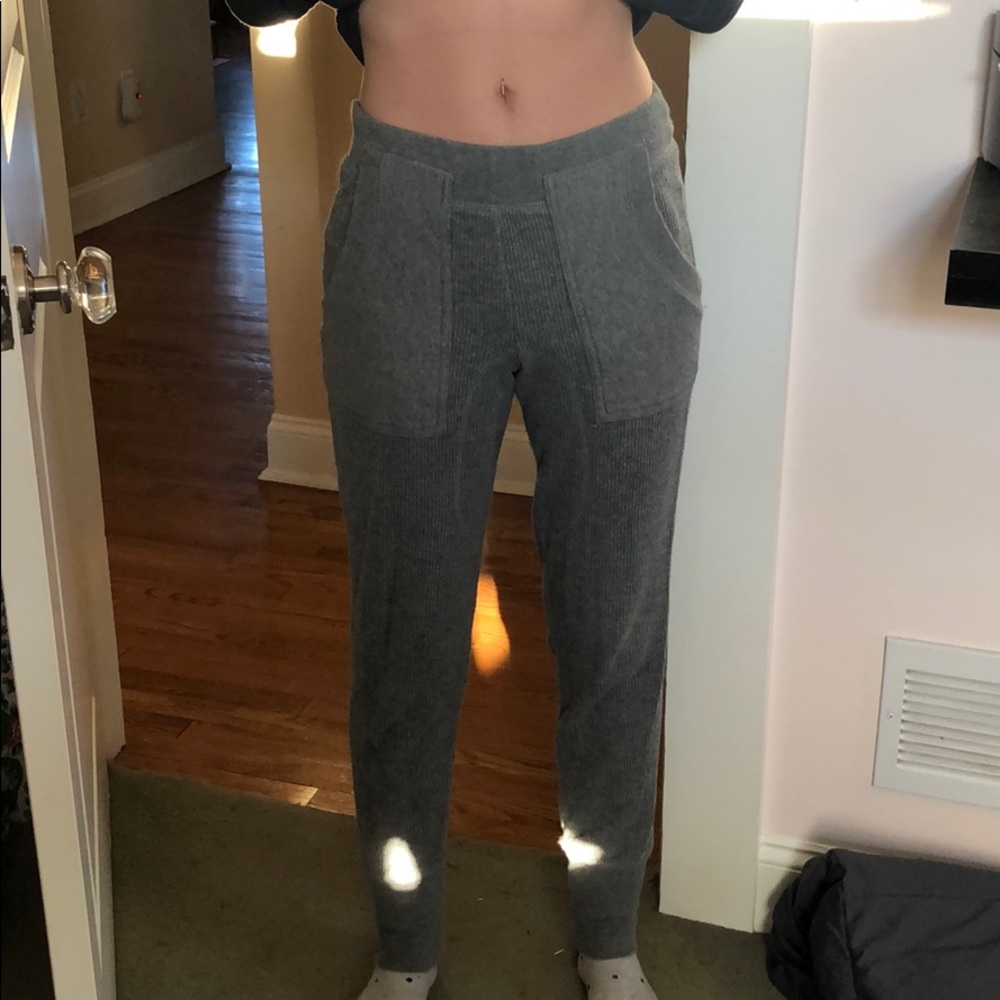 T Alexander Wang grey joggers